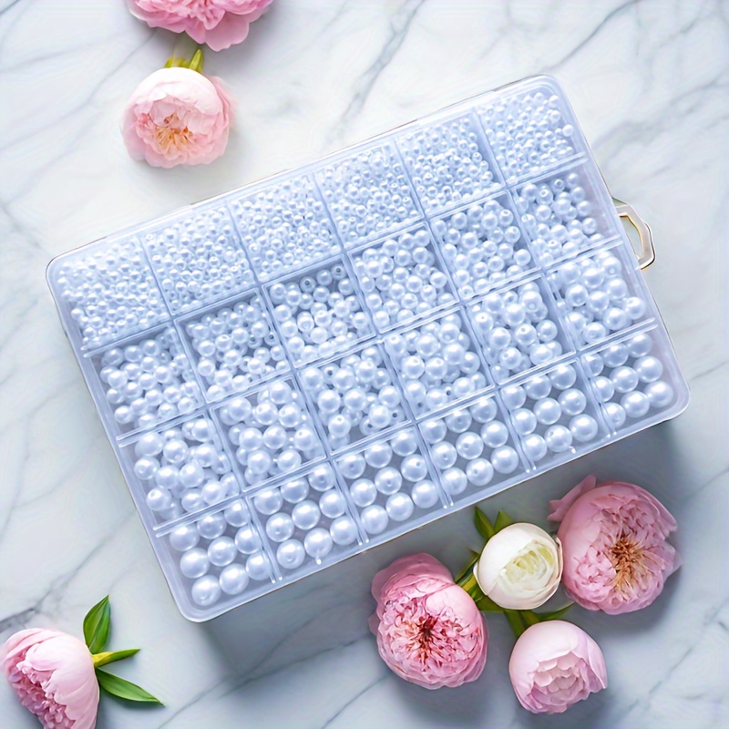 1500/500pcs 4/6/8/10mm White Round Plastic Beads Handmade Diy Clothes Necklace Bracelet Beaded Decors Jewelry Making Accessories
1500/500pcs 4/6/8/10mm White Round Plastic Beads Handmade Diy Clothes Necklace Bracelet Beaded Decors Jewelry Making Accessories