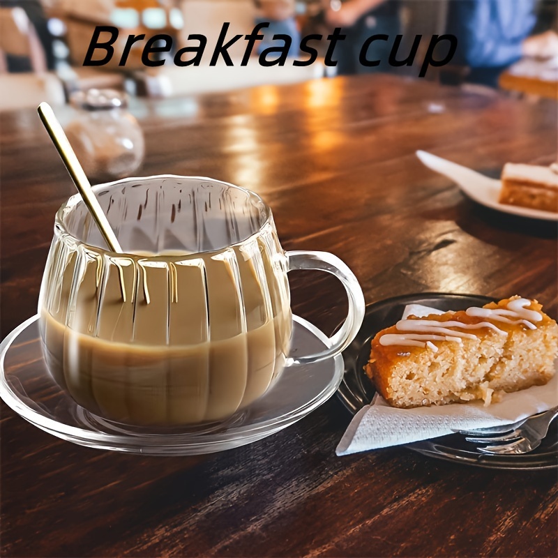 chic Pumpkin" 1pc Pumpkin-shaped Glass Coffee Cup With Handle - Versatile For Hot Beverages, Yogurt, Tea, Latte & Cappuccino - Perfect For Family Gatherings
chic Pumpkin" 1pc Pumpkin-shaped Glass Coffee Cup With Handle - Versatile For Hot Beverages, Yogurt, Tea, Latte & Cappuccino - Perfect For Family Gatherings