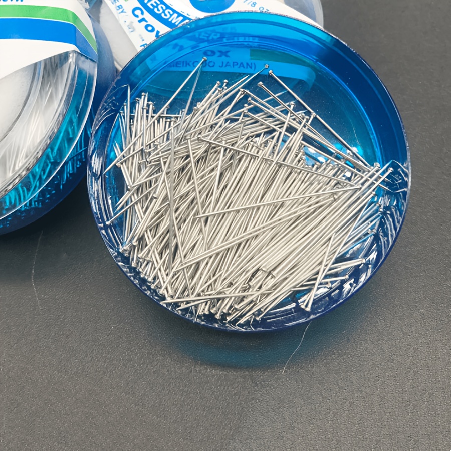 250pcs/box Dressmaker Pins Stainless Steel Straight Safety Pins Quilt Applique Sewing 35mm Needle Diy Craft With Box Needlework Patchwork Pins
250pcs/box Dressmaker Pins Stainless Steel Straight Safety Pins Quilt Applique Sewing 35mm Needle Diy Craft With Box Needlework Patchwork Pins