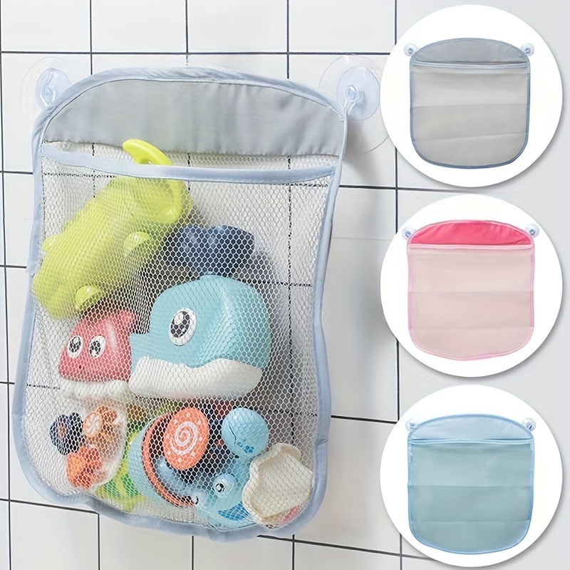 1pc Cartoon Suction Cup Mesh Storage Bag For Bathroom Toys & Accessories - No Battery Needed, Bathtubs & Dorms
1pc Cartoon Suction Cup Mesh Storage Bag For Bathroom Toys & Accessories - No Battery Needed, Bathtubs & Dorms
