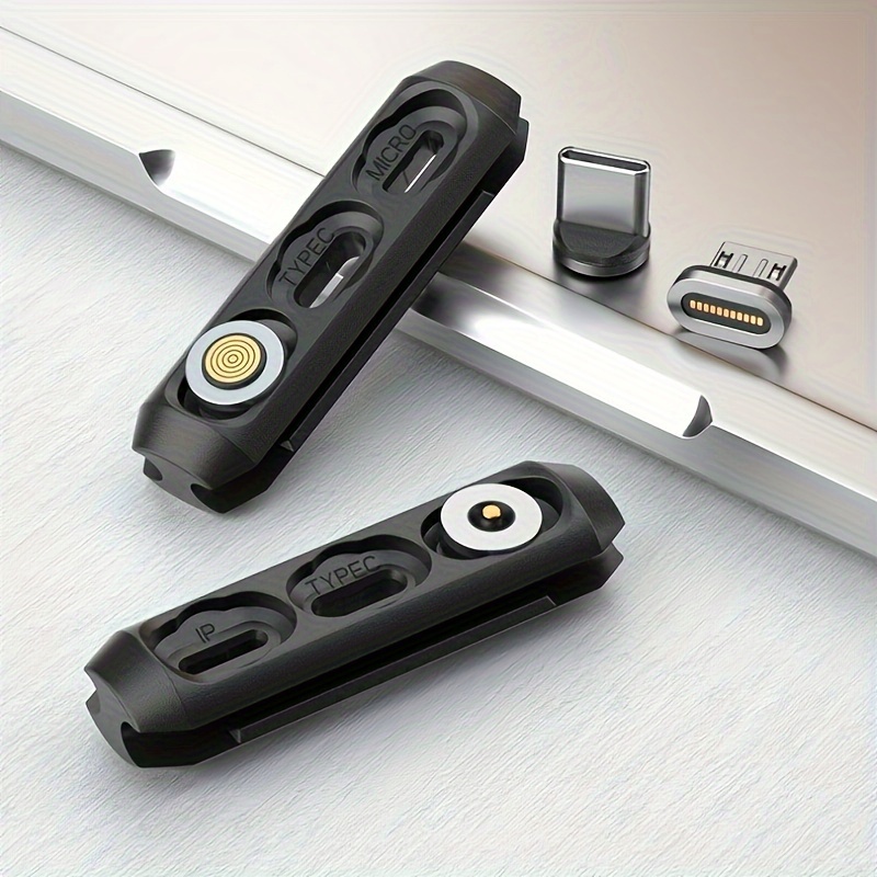 Storage Container For Magnetic Plugs Magnetic Head Storage Box Can Hold 3 Types Of Magnetic Ends Can Slide Magnetic Suction Head Anti-lost Storage Magnetic Charging Tips Storage, Geumxl
Storage Container For Magnetic Plugs Magnetic Head Storage Box Can Hold 3 Types Of Magnetic Ends Can Slide Magnetic Suction Head Anti-lost Storage Magnetic Charging Tips Storage, Geumxl