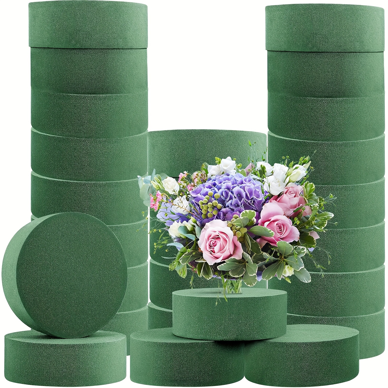 20pcs Floral Foam .2 Inch (about 8.1cm) Dried Blocks Florist Plant Foam For Artificial And Flower Arrangement.
20pcs Floral Foam .2 Inch (about 8.1cm) Dried Blocks Florist Plant Foam For Artificial And Flower Arrangement.