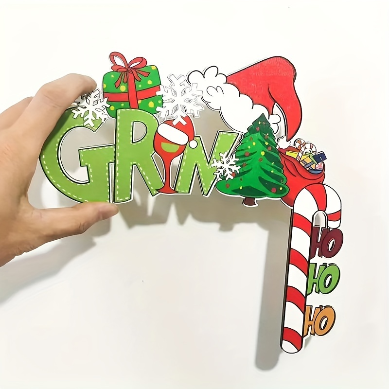 Wooden Christmas Door Frame Decor - Santa Hat, & | Holiday Parties & Gifts | No Power Needed, Thanksgiving
Wooden Christmas Door Frame Decor - Santa Hat, & | Holiday Parties & Gifts | No Power Needed, Thanksgiving