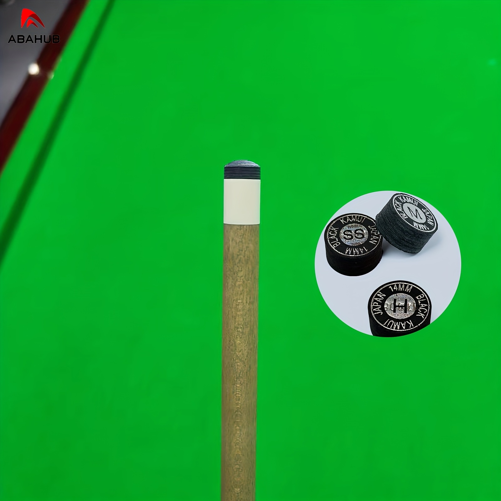 1 Abahub A 14mm/11mm Black/yellow Cue Tip, Snooker Cue Tip, Leather-pig-skin, Universal, Black Color, With Hardness Options S, Ss, M, H, For Valentine's Day, Easter, , , New Year
1 Abahub A 14mm/11mm Black/yellow Cue Tip, Snooker Cue Tip, Leather-pig-skin, Universal, Black Color, With Hardness Options S, Ss, M, H, For Valentine's Day, Easter, , , New Year