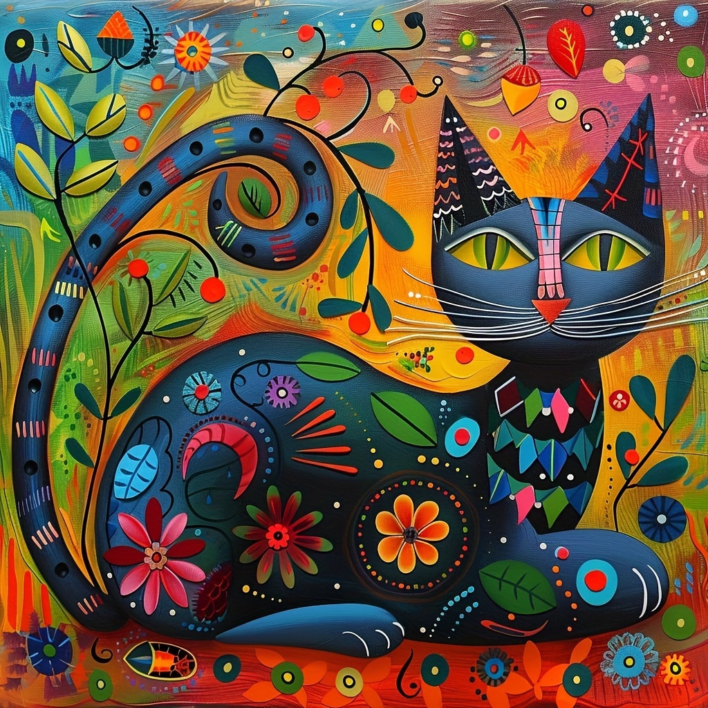 1pc 40x40cm/15.7x15.7in Diy 5d Diamond Art Painting Without Frame, Small Cat Full Rhinestone Painting, Diamond Art Painting Embroidery Kit, Handmade Home Room Office Wall Decor
1pc 40x40cm/15.7x15.7in Diy 5d Diamond Art Painting Without Frame, Small Cat Full Rhinestone Painting, Diamond Art Painting Embroidery Kit, Handmade Home Room Office Wall Decor