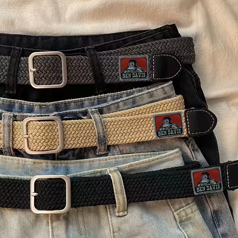 Ben Unisex Woven Jeans Belts, Casual Hollow Canvas Strap, With Hollow Canvas, For Men And Women, Ideal For Christmas, Halloween, Father's Day
Ben Unisex Woven Jeans Belts, Casual Hollow Canvas Strap, With Hollow Canvas, For Men And Women, Ideal For Christmas, Halloween, Father's Day