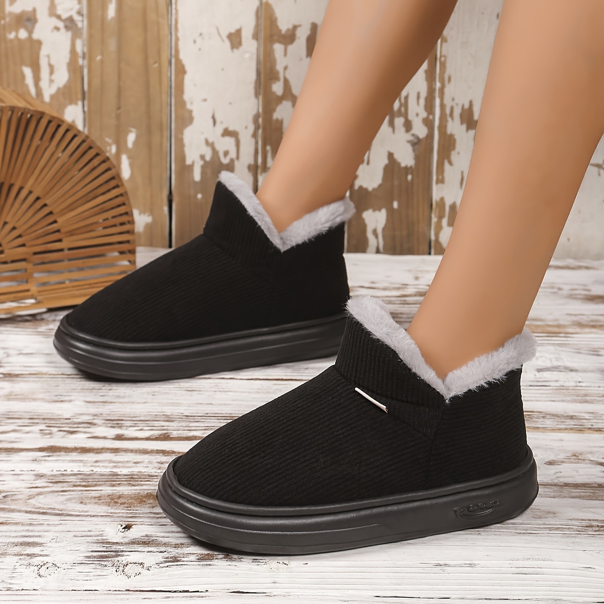 Men's Boots, Casual Fabric Short Boot With Eva Sole, Universal Fit, Round Toe, Solid Color, -filled, Slip-on Design For Casual Wear
Men's Boots, Casual Fabric Short Boot With Eva Sole, Universal Fit, Round Toe, Solid Color, -filled, Slip-on Design For Casual Wear