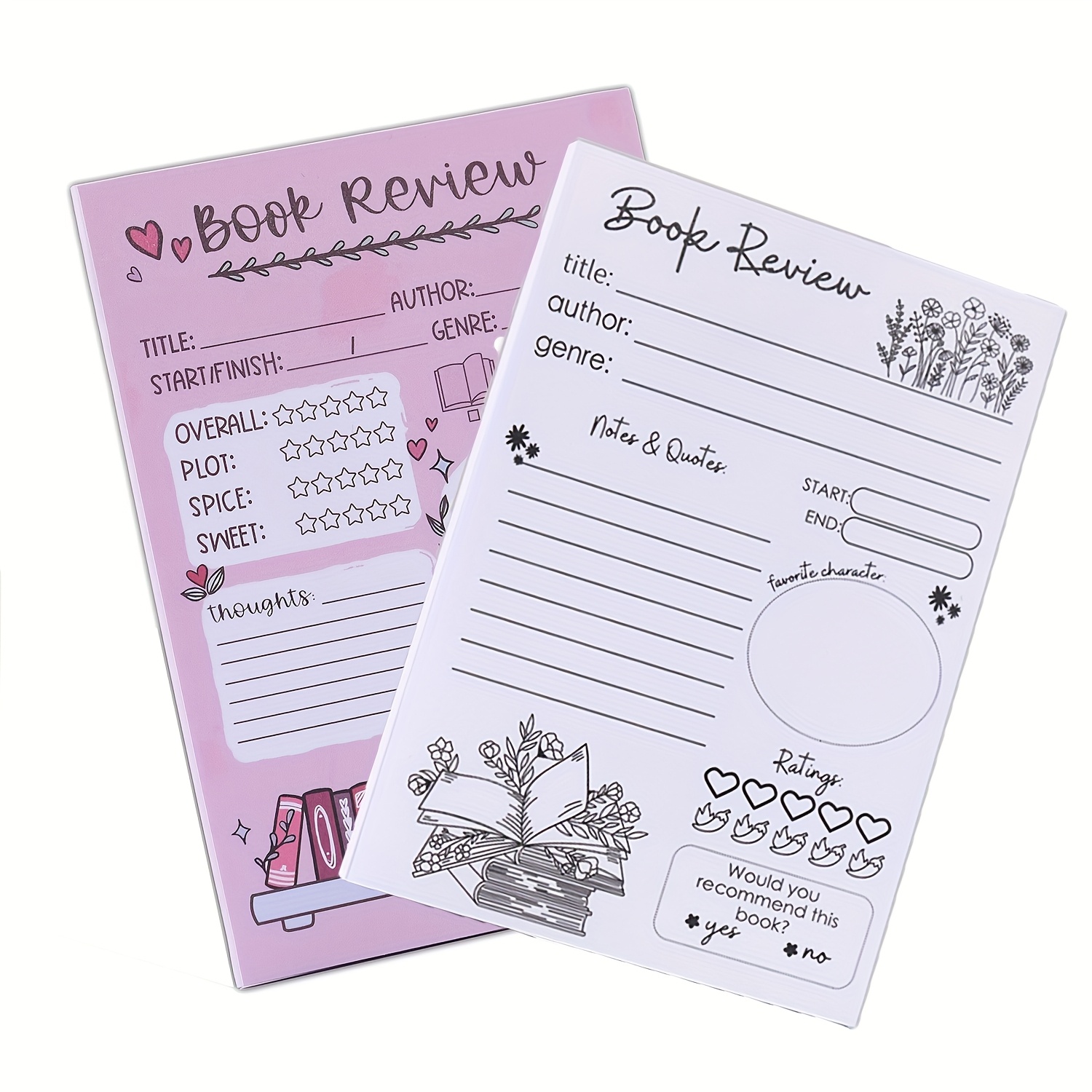 2pcs/book Review Notebook 5.5 X 3.9 Inch Diary Bookmark Notebook Self-adhesive Small Notebook Reading Notes Supplies Notebook 40 Pages
2pcs/book Review Notebook 5.5 X 3.9 Inch Diary Bookmark Notebook Self-adhesive Small Notebook Reading Notes Supplies Notebook 40 Pages