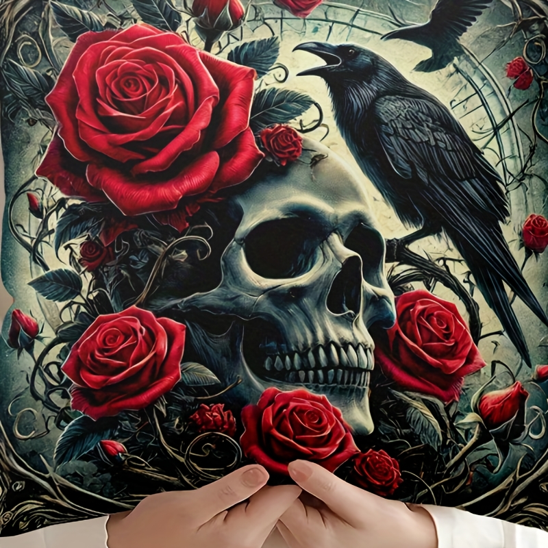 Roses & Decorative Pillow Cover - Soft Polyester, Zippered, Machine Washable - Bed, Sofa, And Home Decor (double-sided Print, Insert Not Included)
Roses & Decorative Pillow Cover - Soft Polyester, Zippered, Machine Washable - Bed, Sofa, And Home Decor (double-sided Print, Insert Not Included)