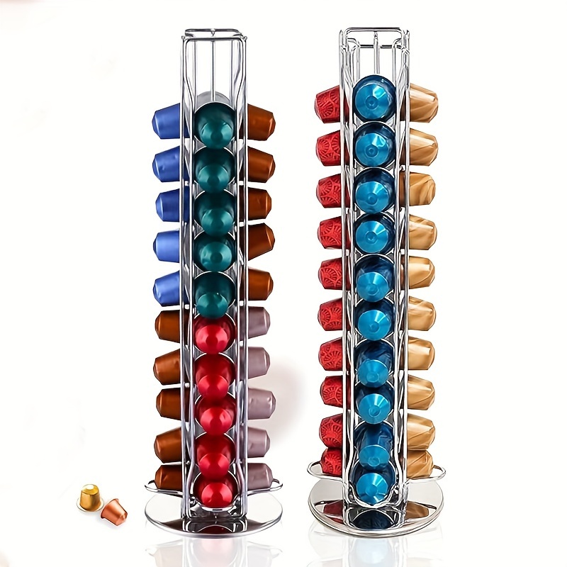 A Rotating Coffee Capsule Holder, A Storage Rack For Capsules, A Creative Capsule Holder, A Household Desktop - Display Rack
A Rotating Coffee Capsule Holder, A Storage Rack For Capsules, A Creative Capsule Holder, A Household Desktop - Display Rack
