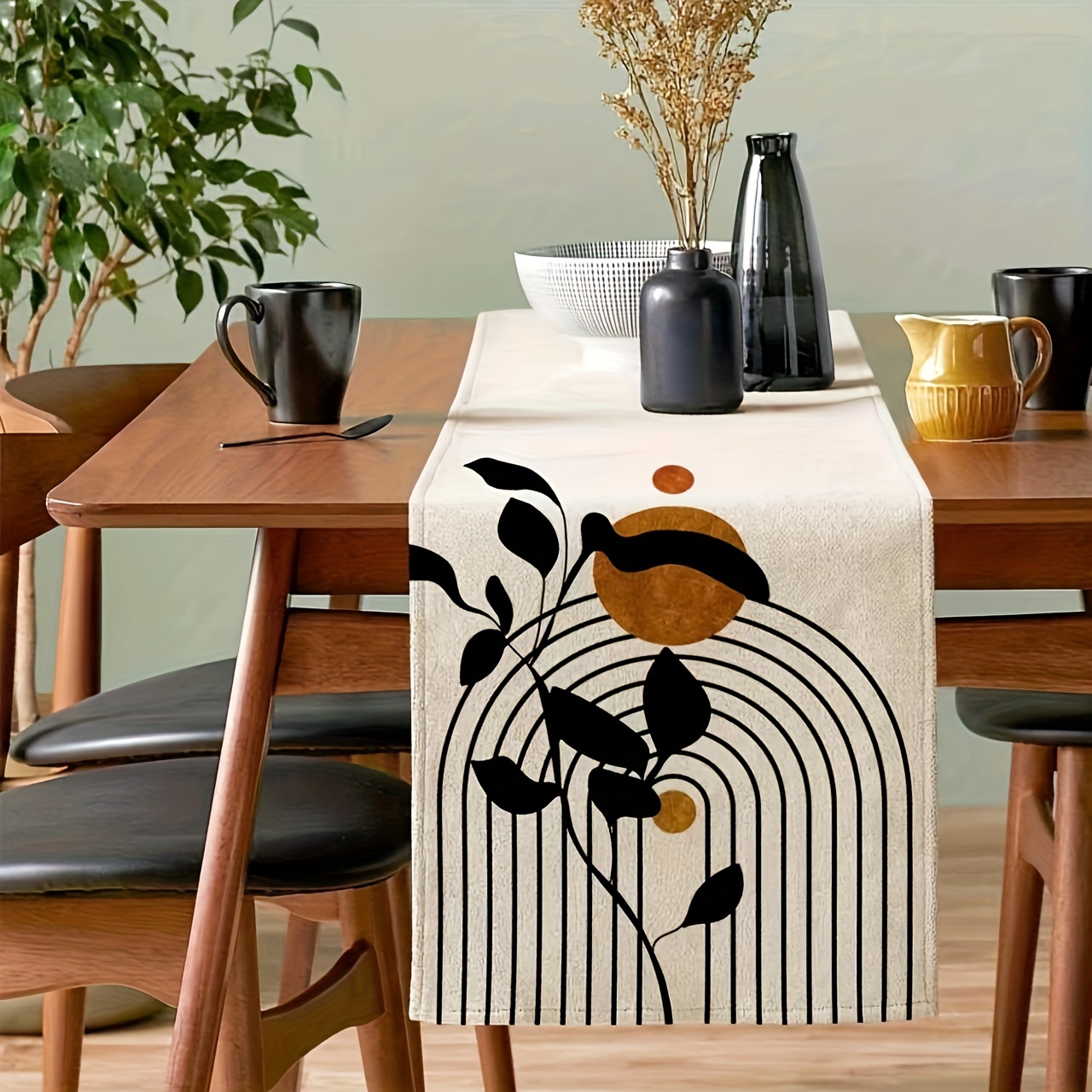 1pc Century Table Runner, Abstract Dining Table Decoration For Indoor Outdoor Dinner Party Decor (13x36/48/72/90/108 Inch)
1pc Century Table Runner, Abstract Dining Table Decoration For Indoor Outdoor Dinner Party Decor (13x36/48/72/90/108 Inch)