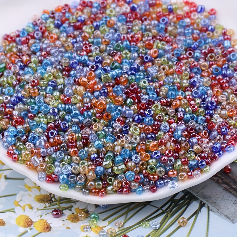 10000pcs 2mm Ab Seed Beads Multicolors Small Rice Spacer Loose Beads For Jewelry Making Handmade
10000pcs 2mm Ab Seed Beads Multicolors Small Rice Spacer Loose Beads For Jewelry Making Handmade