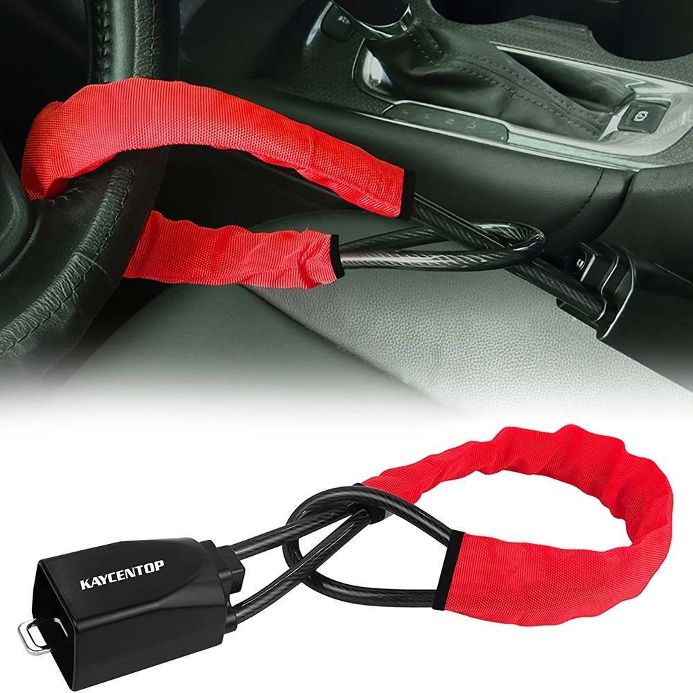 Nouveau Dispositif De Verrouillage De Ceinture De Sécurité Universelle Avec Câble En Acier Pour Verrouiller Le Volant De Voiture Contre Le Vol
Nouveau Dispositif De Verrouillage De Ceinture De Sécurité Universelle Avec Câble En Acier Pour Verrouiller Le Volant De Voiture Contre Le Vol