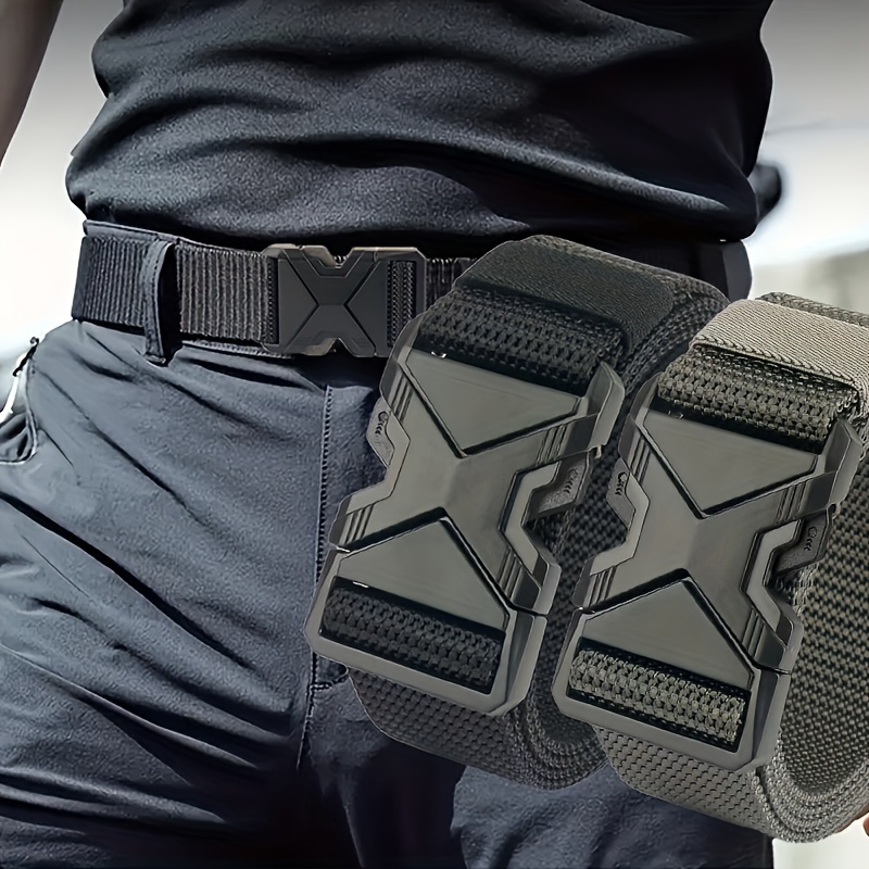 Ceinture en Hommes Boucle à Dégagement - Parfaite les Activités en Air, l'Entraînement Décontracté & Accessoire ,
Ceinture en Hommes Boucle à Dégagement - Parfaite les Activités en Air, l'Entraînement Décontracté & Accessoire ,