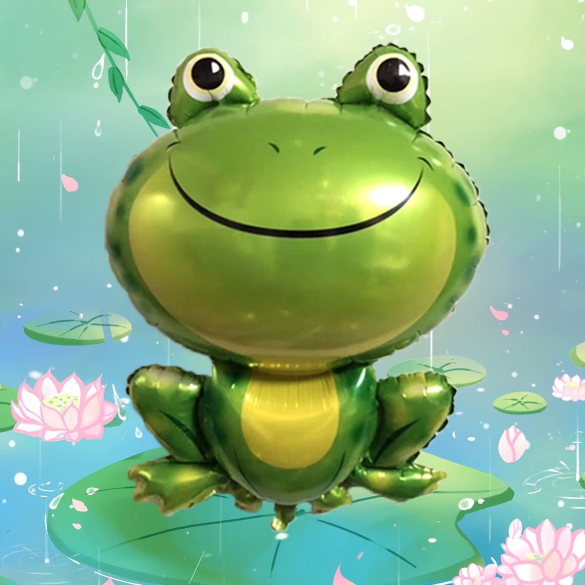 Jumbo Green Frog Balloon - Perfect For Summer Parties, Birthday Celebrations, And Festive Events - No Electricity Required - Aluminized Material
Jumbo Green Frog Balloon - Perfect For Summer Parties, Birthday Celebrations, And Festive Events - No Electricity Required - Aluminized Material
