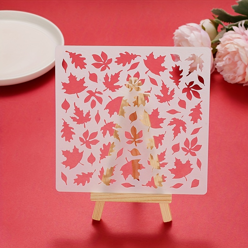 6x6 Inch Creative Maple Leaf Pattern Diy Graffiti Drawing Template Reusable Drawing Template Hollow Board On Paper And Wood Canvas
6x6 Inch Creative Maple Leaf Pattern Diy Graffiti Drawing Template Reusable Drawing Template Hollow Board On Paper And Wood Canvas