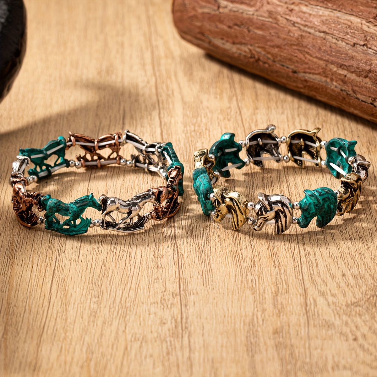 1 Pc Creative Multi Color Horse Design Bracelet Zinc Alloy Jewelry Vintage Elegant Style Personality Female Hand Decor
1 Pc Creative Multi Color Horse Design Bracelet Zinc Alloy Jewelry Vintage Elegant Style Personality Female Hand Decor