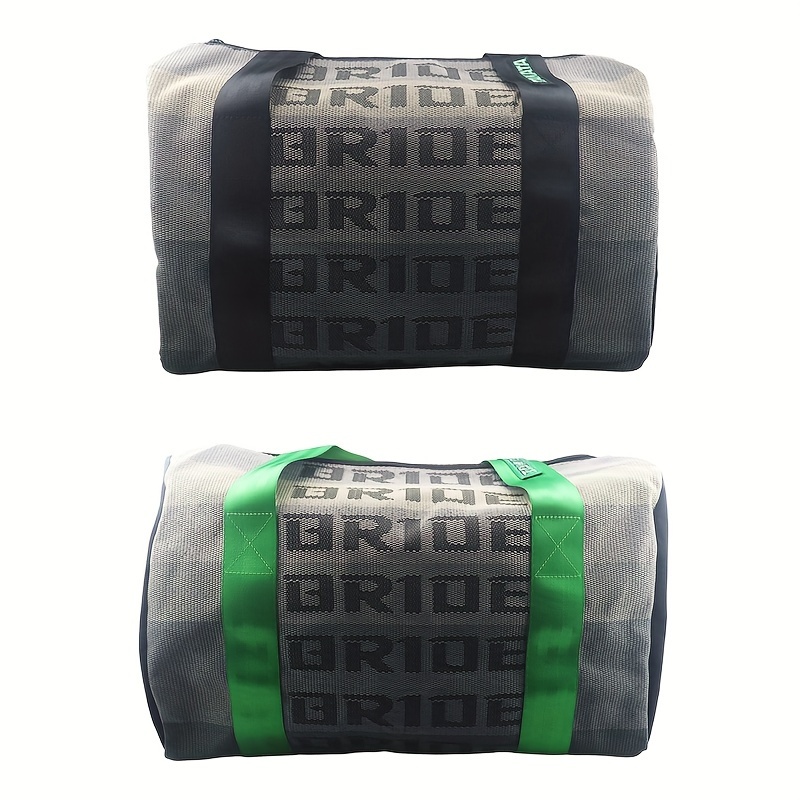 Brd Large Duffle Bag With Racing Harness Straps - Black & Green Design For Travel, Gym, Or School - Stylish And Versatile Handbag For , Crossbody Bag
Brd Large Duffle Bag With Racing Harness Straps - Black & Green Design For Travel, Gym, Or School - Stylish And Versatile Handbag For , Crossbody Bag