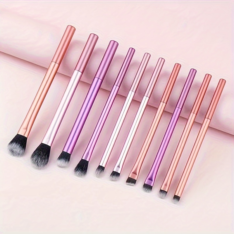10pcs Set - , -shaped For Application, -free, Types, Portable Makeup Brushes For &
10pcs Set - , -shaped For Application, -free, Types, Portable Makeup Brushes For &