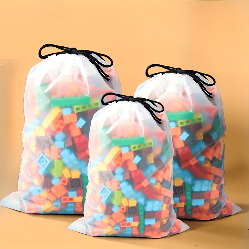 Lot de 5 Sacs de Rangement en Plastique Semi-transparent Mat avec Paquets - Organisateur Multifonction Anti-poussière pour Jouets, Chaussures et Articles de Maison
Lot de 5 Sacs de Rangement en Plastique Semi-transparent Mat avec Paquets - Organisateur Multifonction Anti-poussière pour Jouets, Chaussures et Articles de Maison