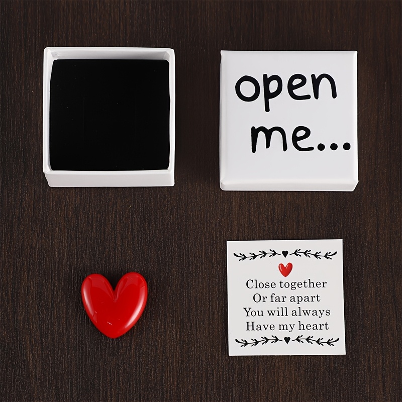 Boîte '' avec Cœur en Résine & Carte Message 'Je T'aime' – Parfaite pour les Anniversaires, , Anniversaires de Mariage, Saint-Valentin et Spéciales
Boîte '' avec Cœur en Résine & Carte Message 'Je T'aime' – Parfaite pour les Anniversaires, , Anniversaires de Mariage, Saint-Valentin et Spéciales
