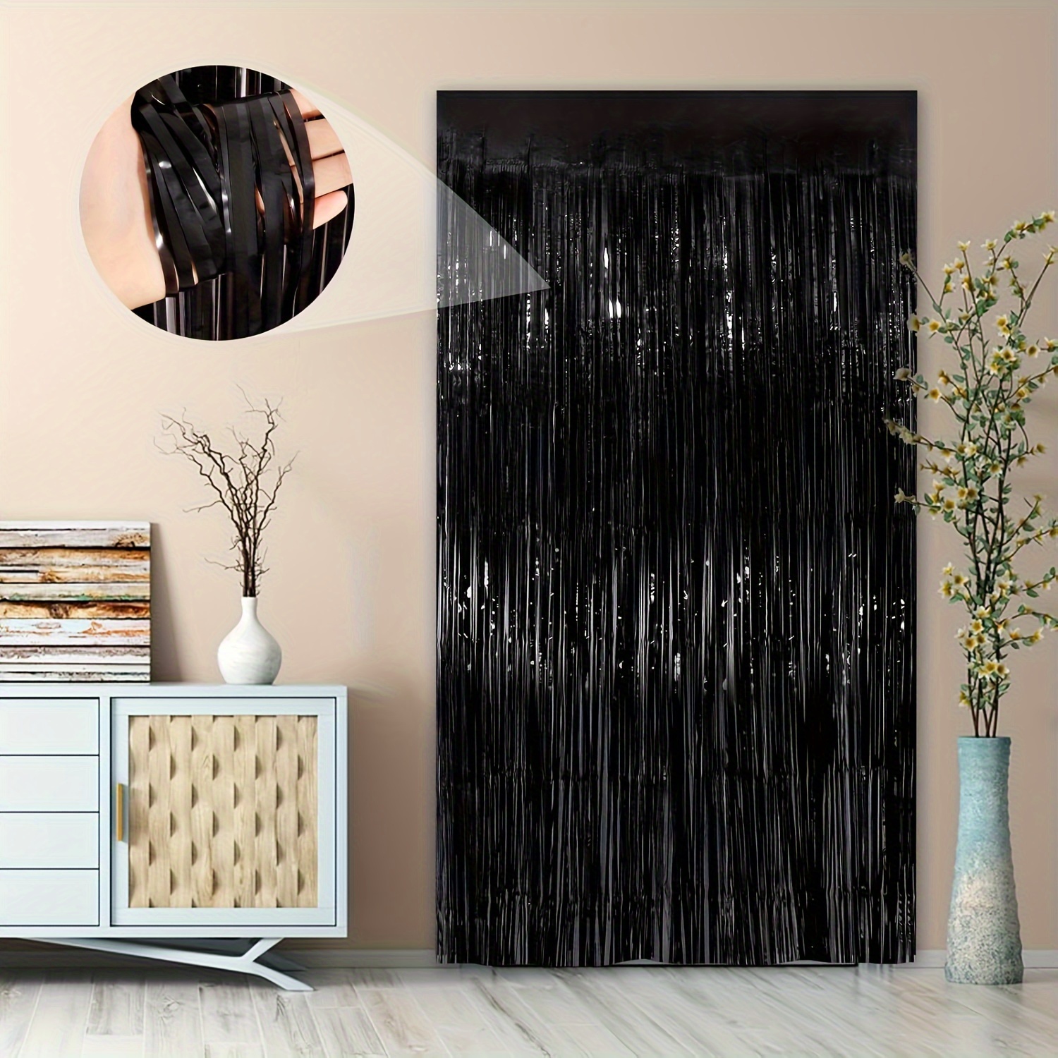- Plastic Foil Tinsel For Party Decor, Birthday, Halloween, Bachelorette - No Battery Needed, Non-plated, Age 14+ Party Decoration Supplies
- Plastic Foil Tinsel For Party Decor, Birthday, Halloween, Bachelorette - No Battery Needed, Non-plated, Age 14+ Party Decoration Supplies