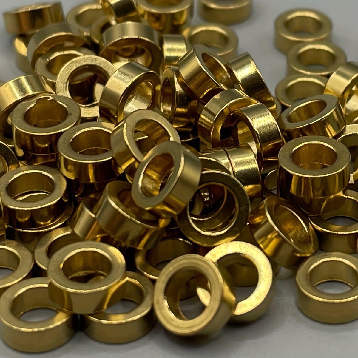 100pcs Brass Large Hole Barrel Beads For Making - Ideal For Bracelets & Craft Projects, Spacer Beads With Hole, Beads For Jewelry Making
100pcs Brass Large Hole Barrel Beads For Making - Ideal For Bracelets & Craft Projects, Spacer Beads With Hole, Beads For Jewelry Making