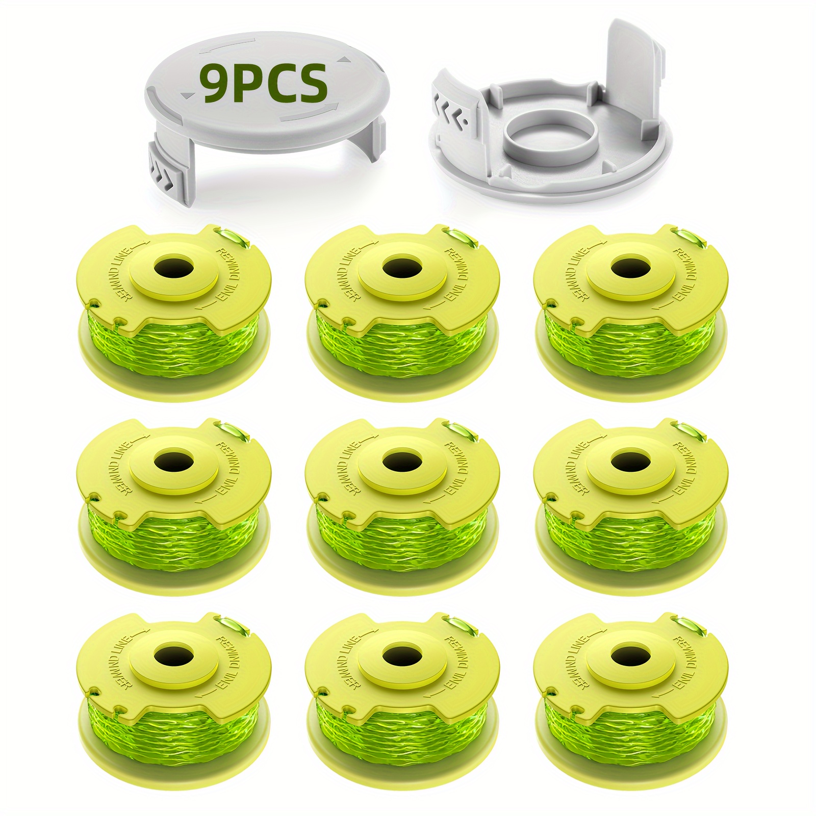 String For Ryobi + Ac80rl3, 11 Ft/ 0.080- , Replacement Compatible Ryobi 18v, 24v, And 40v (9 & 2 Cap)
String For Ryobi + Ac80rl3, 11 Ft/ 0.080- , Replacement Compatible Ryobi 18v, 24v, And 40v (9 & 2 Cap)