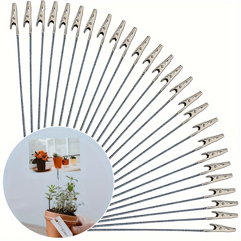 WeluvFit 10pcs Crocodile à Queue Longue en Fil Métallique, Porte-Cube, Porte- Adhésif, Attache Crocodile pour Carte DIY, Photo, Menu, Mémo, Fête de Mariage, , Décoration de Gâteau
WeluvFit 10pcs Crocodile à Queue Longue en Fil Métallique, Porte-Cube, Porte- Adhésif, Attache Crocodile pour Carte DIY, Photo, Menu, Mémo, Fête de Mariage, , Décoration de Gâteau