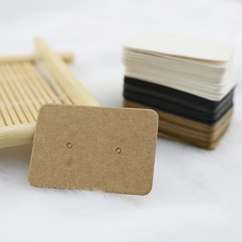 50pcs 2.5x3.5cm/0.98x1.38inch Jewelry Display Package Cards, Blank Kraft Tag For Business Supplies -jewelry Making Display & Packaging Supplies
50pcs 2.5x3.5cm/0.98x1.38inch Jewelry Display Package Cards, Blank Kraft Tag For Business Supplies -jewelry Making Display & Packaging Supplies