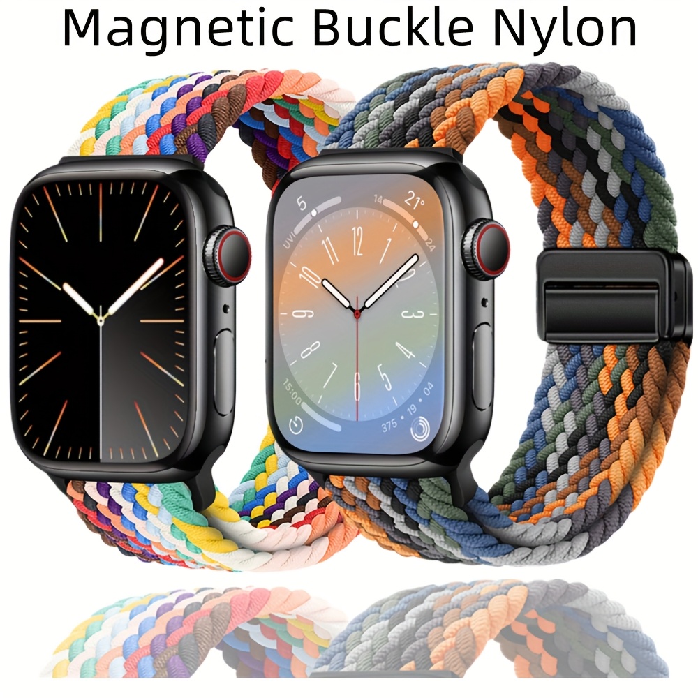 S10 Loop Magnetic Snap Nylon Watch Strap For Iwatch10987654 Watch Nylon Braided Seriese10 6 5 4 3 2
S10 Loop Magnetic Snap Nylon Watch Strap For Iwatch10987654 Watch Nylon Braided Seriese10 6 5 4 3 2