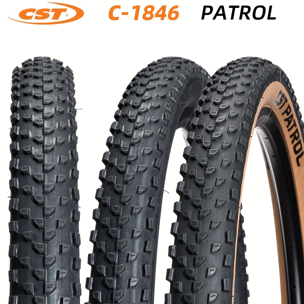 Pneu de vélo de montagne CST C-1846 XC AM FR de 26, 27,5 et 29 pouces avec bordure en fil
Pneu de vélo de montagne CST C-1846 XC AM FR de 26, 27,5 et 29 pouces avec bordure en fil