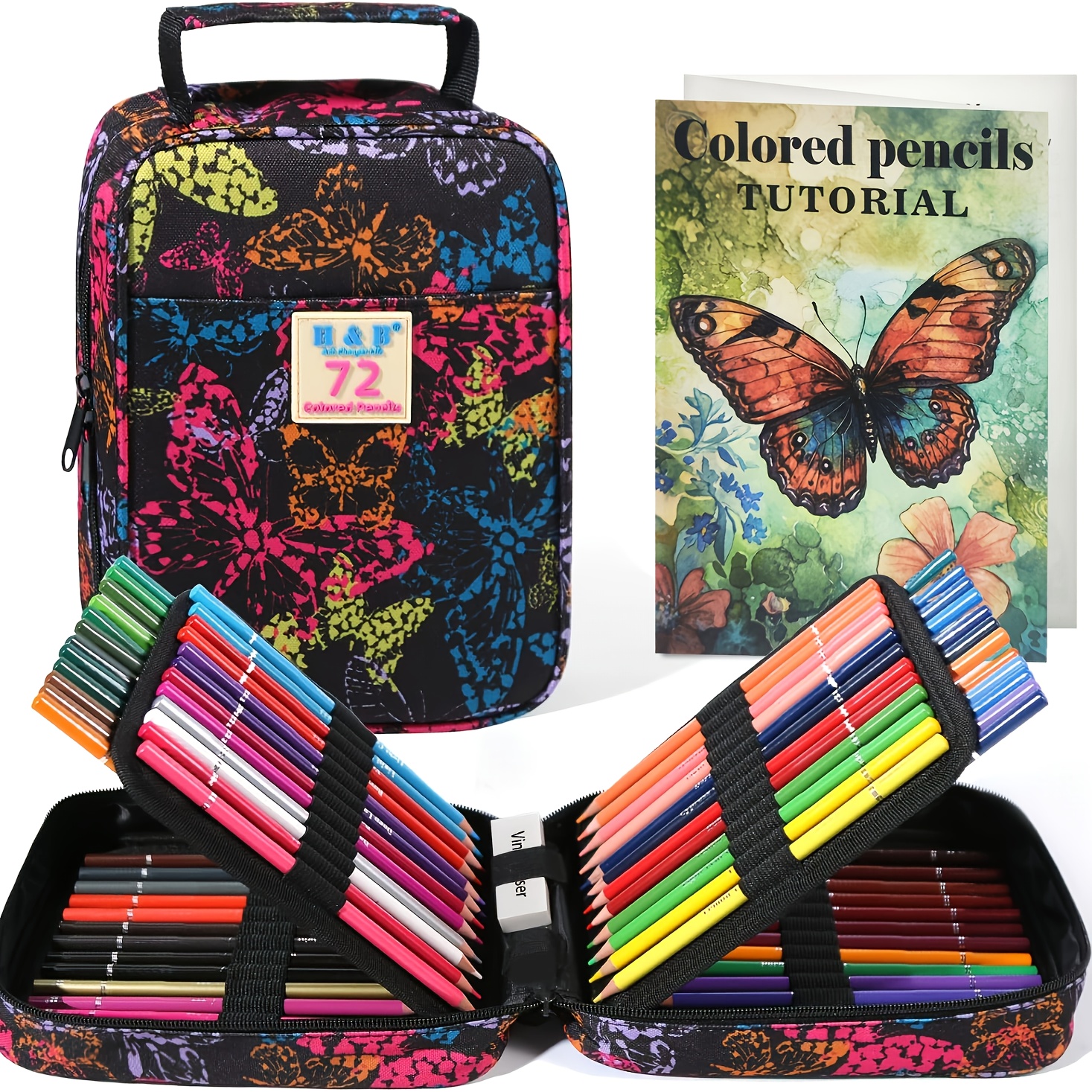 72/120 Colors Wood Pre- Coloring Pens Set, Multicolor Art Lead Brushes, Non-smudge Sketch Painting, Professional Hand-painted Tools, Ideal Christmas & Holiday Gifts
72/120 Colors Wood Pre- Coloring Pens Set, Multicolor Art Lead Brushes, Non-smudge Sketch Painting, Professional Hand-painted Tools, Ideal Christmas & Holiday Gifts