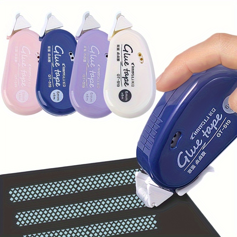 Curling Tape Double-sided Adhesive Dots - 236.22" X 0.236" Roller Tape In Pink, Purple, Blue - Ideal For Scrapbooking, Collage & Photo Albums - For School, Office & Packaging Needs
Curling Tape Double-sided Adhesive Dots - 236.22" X 0.236" Roller Tape In Pink, Purple, Blue - Ideal For Scrapbooking, Collage & Photo Albums - For School, Office & Packaging Needs