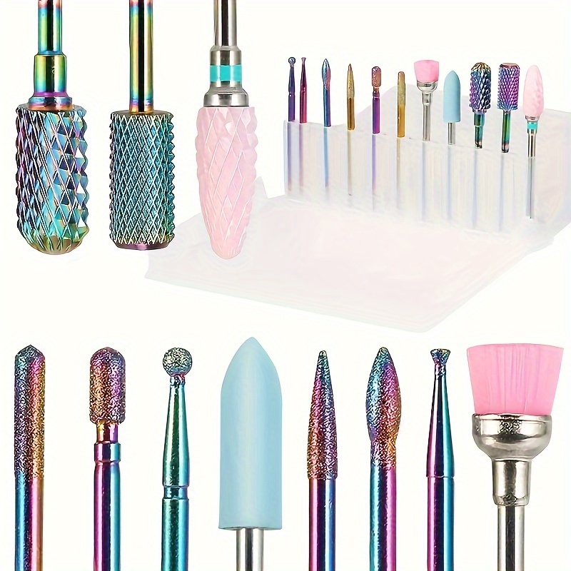 Steel Nail Drill Bit Set With Acrylic Case, Various Styles, Complete Specifications, High Hardness, Quick Nail Polish Removal Kit For Manicure And Pedicure
Steel Nail Drill Bit Set With Acrylic Case, Various Styles, Complete Specifications, High Hardness, Quick Nail Polish Removal Kit For Manicure And Pedicure