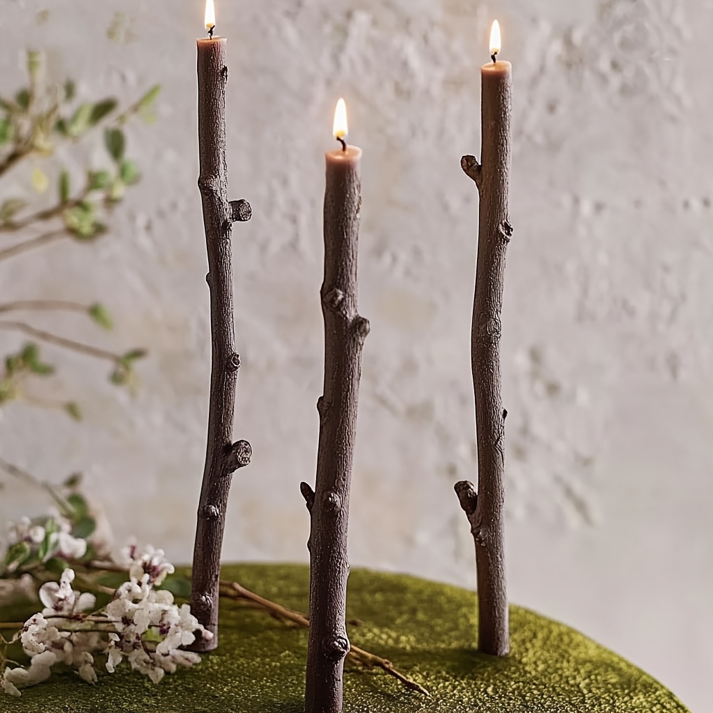 Resin Casting Molds For Branch-shaped Candles, Plum Blossom Branch Candle Silicone Molds, Tree Branch And Fork Epoxy Resin Silicone Molds, And Trunk Concrete Plaster Molds.
Resin Casting Molds For Branch-shaped Candles, Plum Blossom Branch Candle Silicone Molds, Tree Branch And Fork Epoxy Resin Silicone Molds, And Trunk Concrete Plaster Molds.