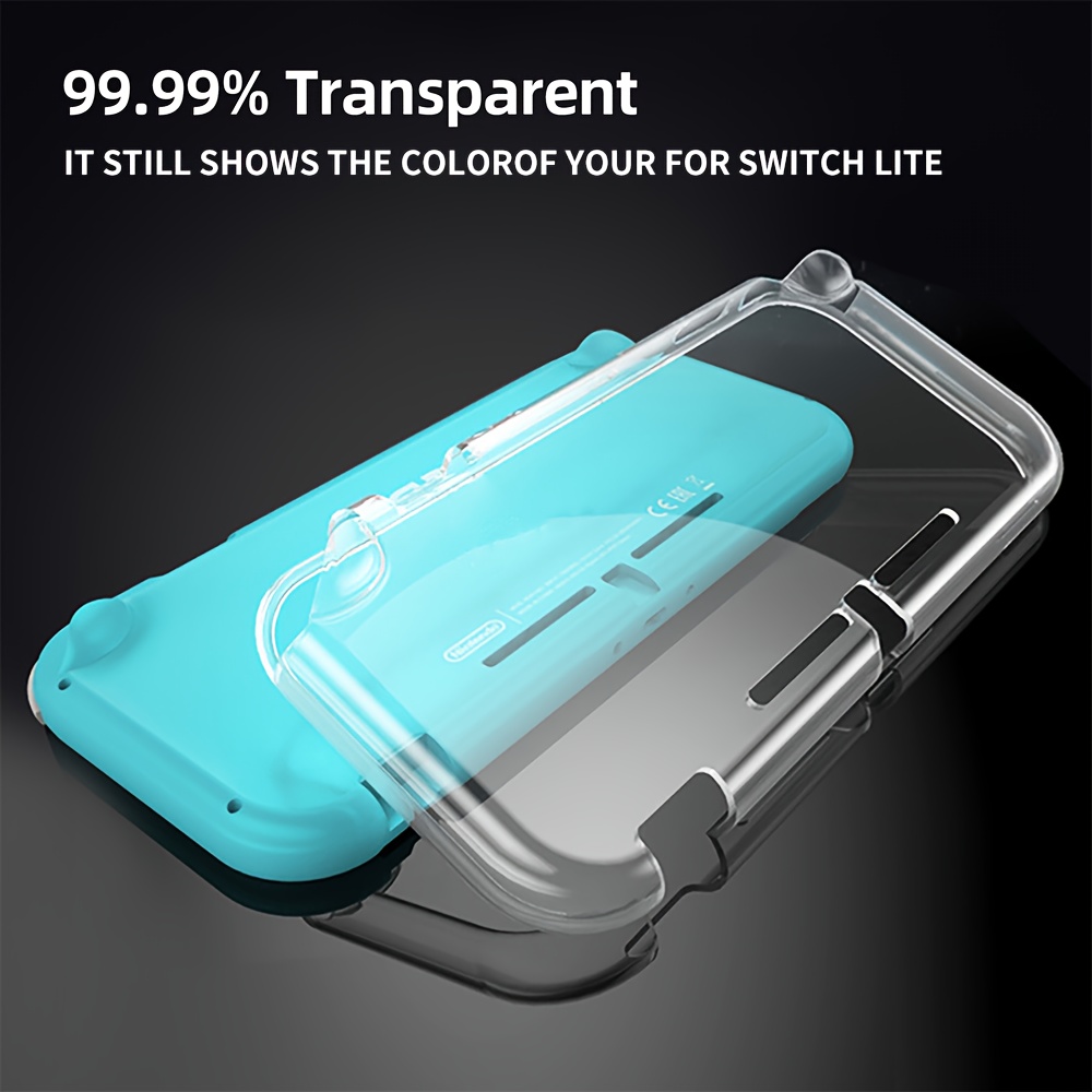 Grefay Silicone Protective Case Switch Lite - Shockproof Transparent Cover With And Comfortable Grip, Accessory Kit For Gaming Console
Grefay Silicone Protective Case Switch Lite - Shockproof Transparent Cover With And Comfortable Grip, Accessory Kit For Gaming Console