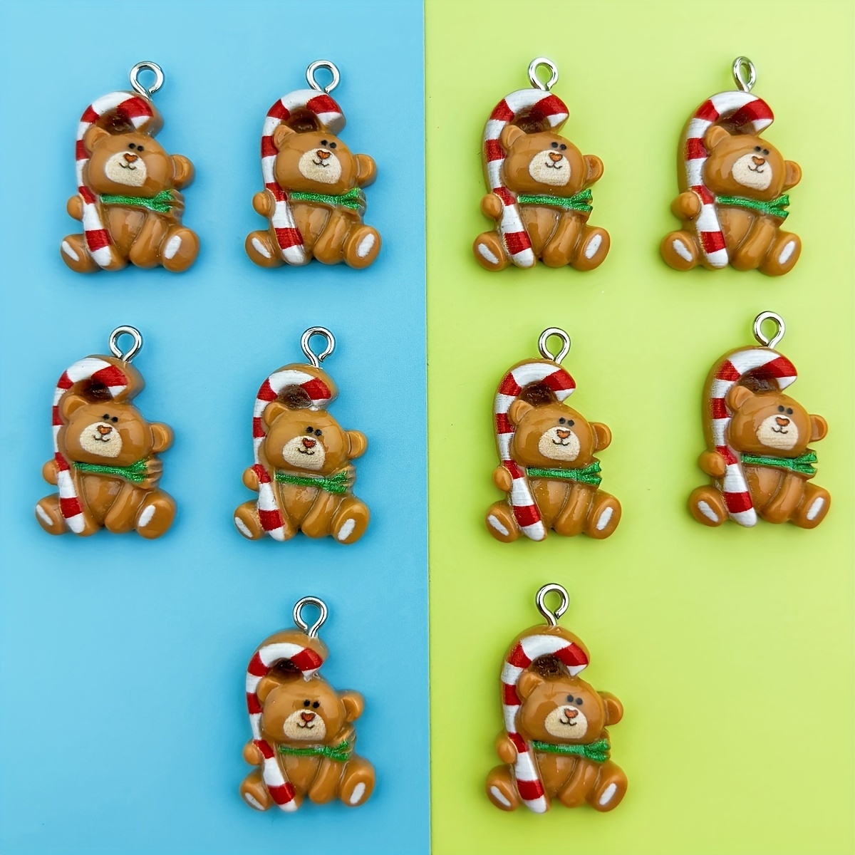 10pcs/20pcs Christmas Bear , New Pendants For Diy Craft Supplies, Jewelry Making, Necklaces, Bracelets, Keychains, , Phone , And - For A Touch To Christmas Crafts!
10pcs/20pcs Christmas Bear , New Pendants For Diy Craft Supplies, Jewelry Making, Necklaces, Bracelets, Keychains, , Phone , And - For A Touch To Christmas Crafts!