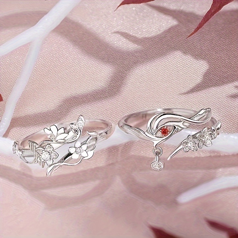 1pc/2pcs Ancient Style Fashion Ring Jewelry, Couple Ring Adjustable Ring, Valentine's Day Accessories Jewelry
1pc/2pcs Ancient Style Fashion Ring Jewelry, Couple Ring Adjustable Ring, Valentine's Day Accessories Jewelry