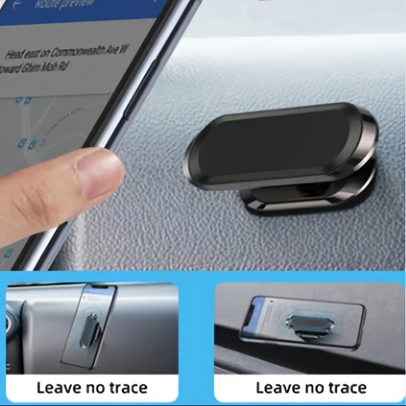 1pc Gm Compatible Waterproof Abs Car Phone Holder, Portable Rotating Magnetic Dashboard Mount, Vehicle Phone Accessory
1pc Gm Compatible Waterproof Abs Car Phone Holder, Portable Rotating Magnetic Dashboard Mount, Vehicle Phone Accessory
