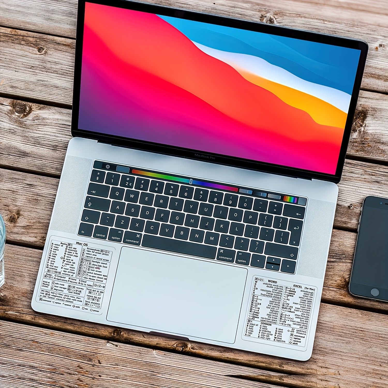 4pcs/set, Mac Os & Word/excel Keyboard Shortcut Stickers - Compatible With Macbook Air/pro//mini | Easy-to-apply Learning Aid For Faster , & For Productivity
4pcs/set, Mac Os & Word/excel Keyboard Shortcut Stickers - Compatible With Macbook Air/pro//mini | Easy-to-apply Learning Aid For Faster , & For Productivity