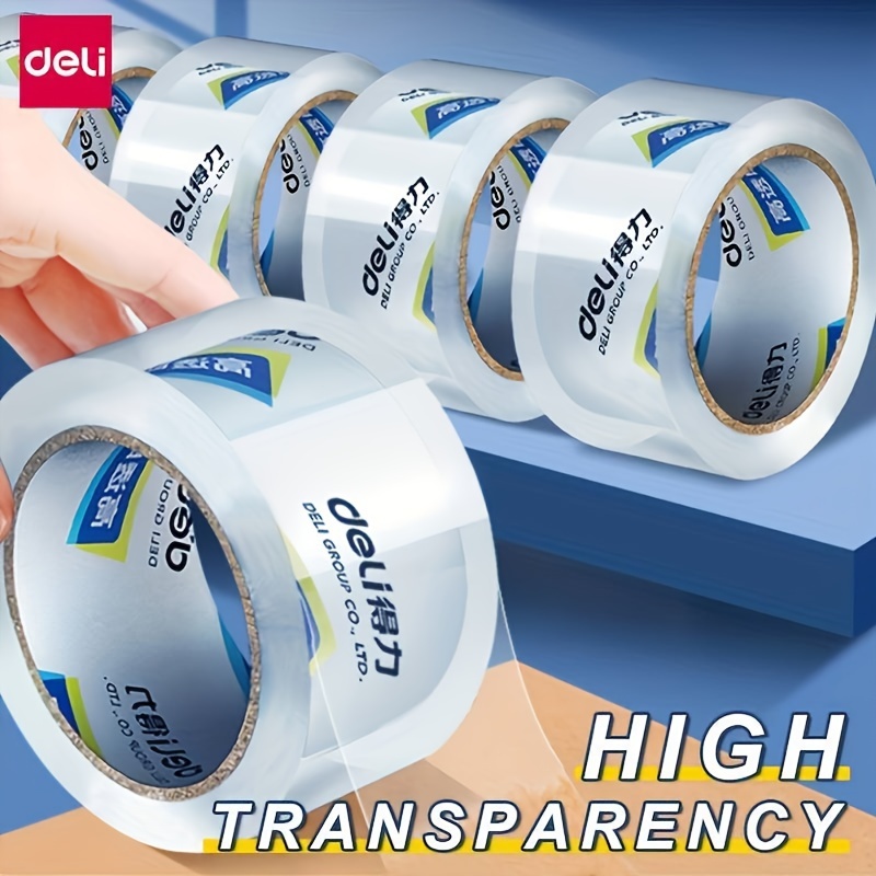 Extra-strong Transparent Tape, 1 Roll - Waterproof Pvc, Wide & Thick For Secure Sealing, Ideal For Daily Office Use
Extra-strong Transparent Tape, 1 Roll - Waterproof Pvc, Wide & Thick For Secure Sealing, Ideal For Daily Office Use