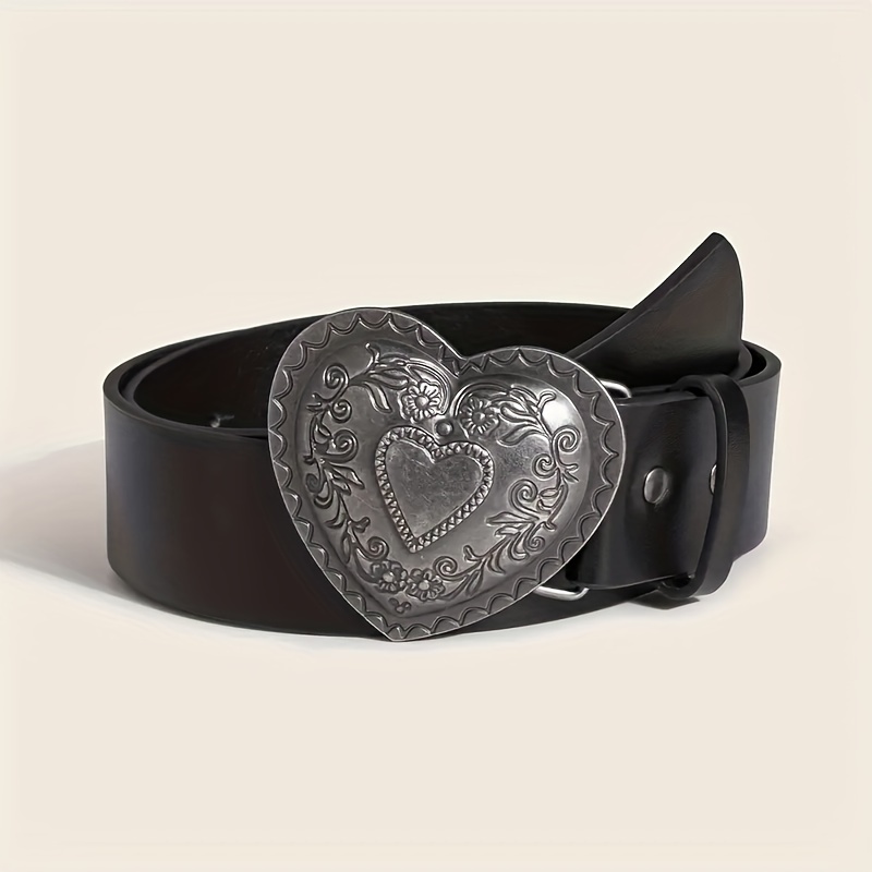Love Buckle Y2k Belt Simple Fashionable Versatile Waist Pu Leather Belts Jeans Pants Accessories For Women
Love Buckle Y2k Belt Simple Fashionable Versatile Waist Pu Leather Belts Jeans Pants Accessories For Women