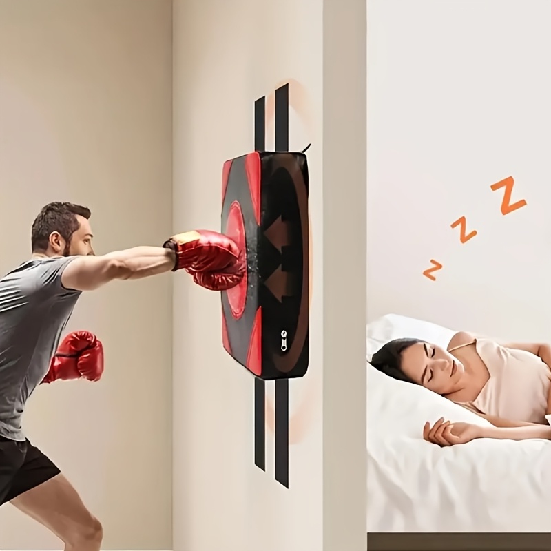 Leather Wall-mounted Boxing Bag - Non-impact Installation, Universal Impact Pad For Boxing, Mma, Muay Thai, Karate - , No Battery Required, Red
Leather Wall-mounted Boxing Bag - Non-impact Installation, Universal Impact Pad For Boxing, Mma, Muay Thai, Karate - , No Battery Required, Red
