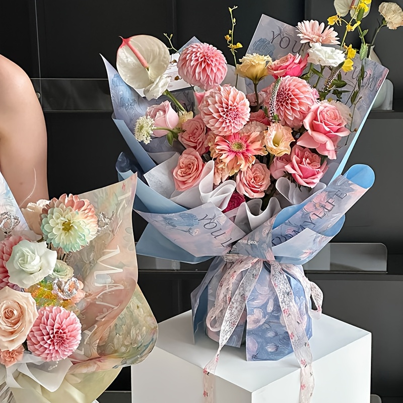40pcs Waterproof Wrapping Paper, Oil Painting , Plastic Surface Recommended, Diy Handcrafted Supplies, With Artistic Craft Paper For Gift Wrapping
40pcs Waterproof Wrapping Paper, Oil Painting , Plastic Surface Recommended, Diy Handcrafted Supplies, With Artistic Craft Paper For Gift Wrapping