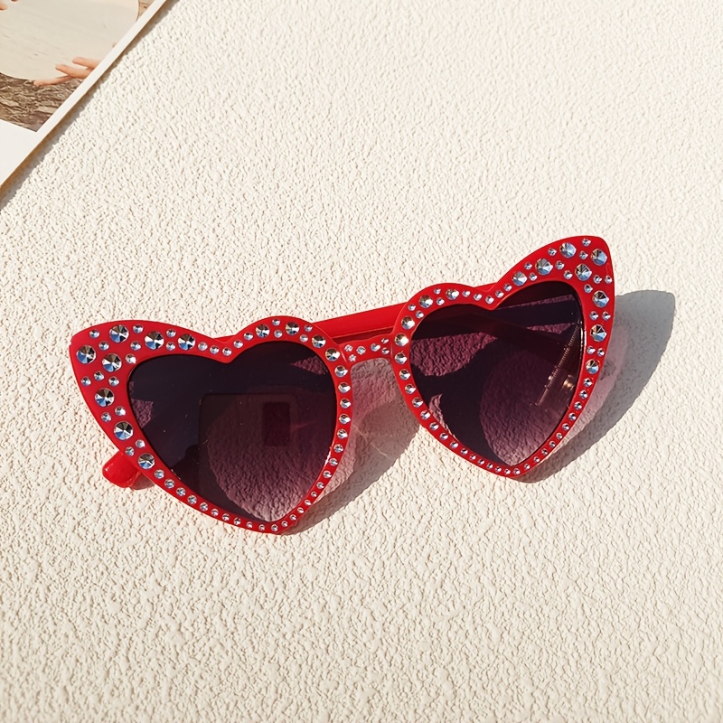Y2k Heart-shaped Bling Glasses For Women And Men, Accessory For Beach, Birthday, Christmas, Valentine's Day, And Wedding Gifts - Mixed Colors, Style
Y2k Heart-shaped Bling Glasses For Women And Men, Accessory For Beach, Birthday, Christmas, Valentine's Day, And Wedding Gifts - Mixed Colors, Style