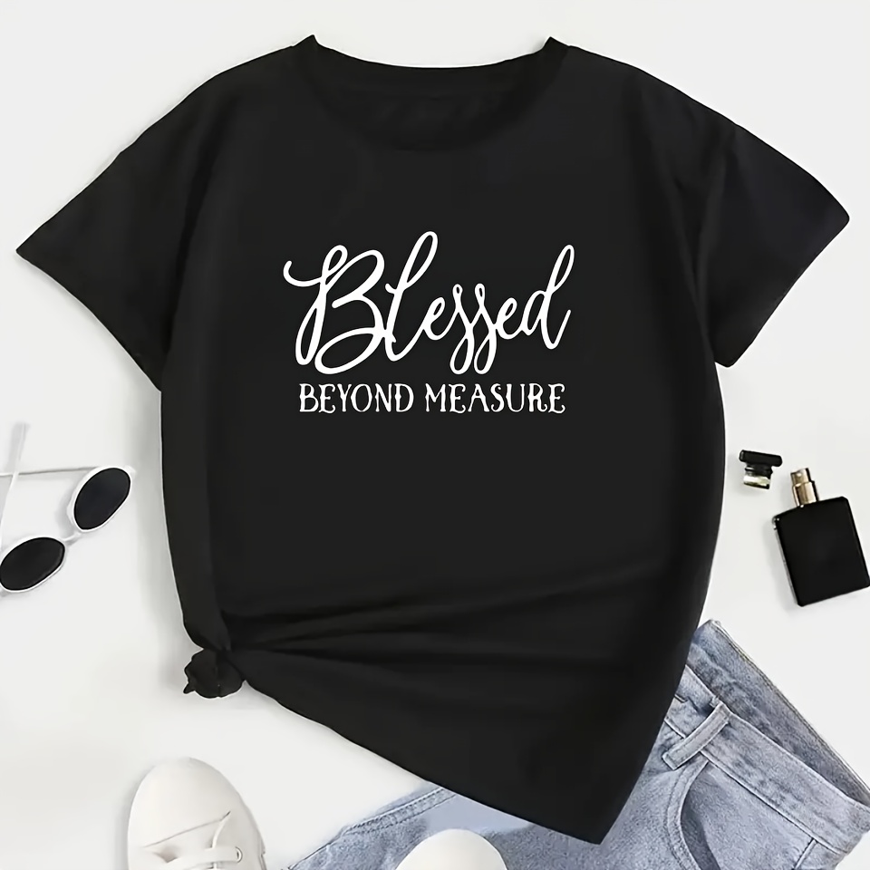 Diy Iron-on Transfers Vinyl Blessed Beyond Measure Heat Transfer Stickers For T-shirts, Bags, Hoodies, Pillows - Durable, Washable, Easy To Apply - White
Diy Iron-on Transfers Vinyl Blessed Beyond Measure Heat Transfer Stickers For T-shirts, Bags, Hoodies, Pillows - Durable, Washable, Easy To Apply - White