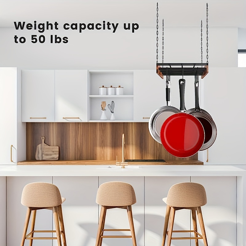 Rack, Wall Mounted Pot And Bowl Rack, Pot And Bowl Wall Mounted Hanging Pot And Bowl Rack Heavy Duty Pot Rack Kitchen Rail With Hooks, Black
Rack, Wall Mounted Pot And Bowl Rack, Pot And Bowl Wall Mounted Hanging Pot And Bowl Rack Heavy Duty Pot Rack Kitchen Rail With Hooks, Black