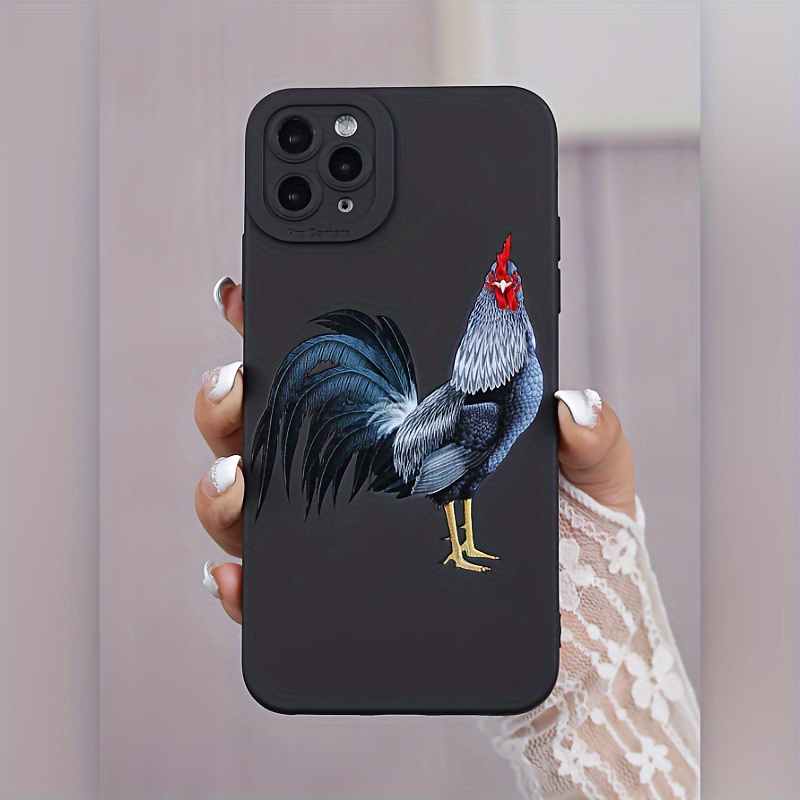 Big Rooster Black Frosted Lens Protection Tpu Mobile Phone Protective Case Suitable For Iphone 15/14/13/12/11/7/8
Big Rooster Black Frosted Lens Protection Tpu Mobile Phone Protective Case Suitable For Iphone 15/14/13/12/11/7/8