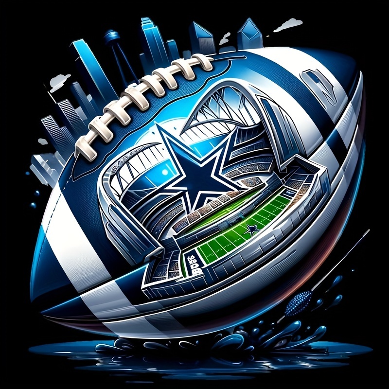 Diy 5d Diamond Painting Kit - Football-themed Set For Home Wall Decor, Acrylic Diamond Embroidery Rhinestone Artwork With Tools And Supplies
Diy 5d Diamond Painting Kit - Football-themed Set For Home Wall Decor, Acrylic Diamond Embroidery Rhinestone Artwork With Tools And Supplies